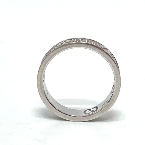 GUCCI White Gold Diamond Ring - Picture 5 of 8